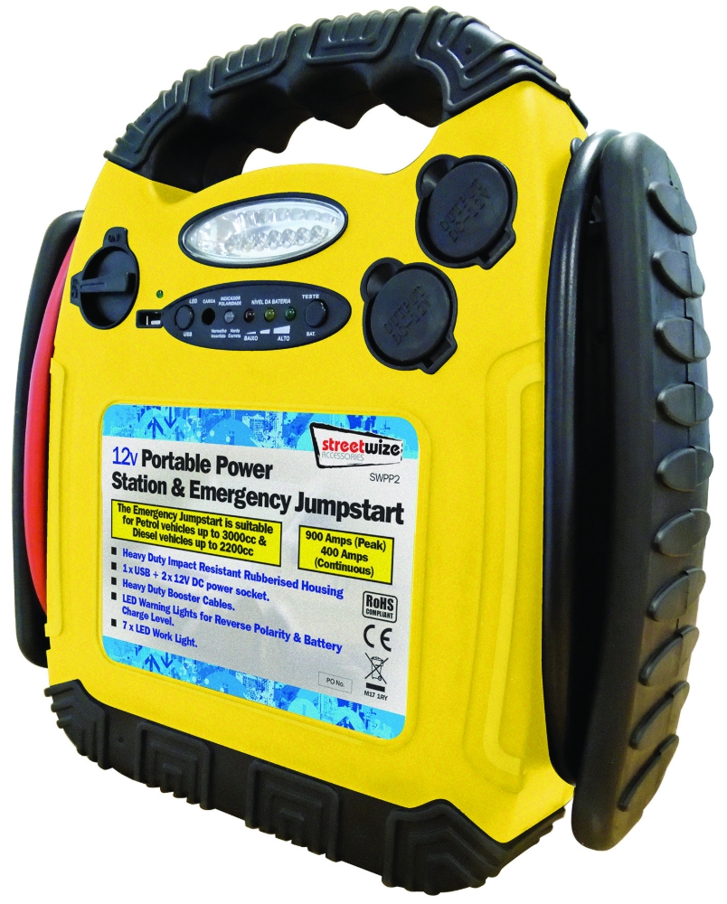 12V 900 Amp (17ah) Power Pack Refurbished Streetwize Accessories